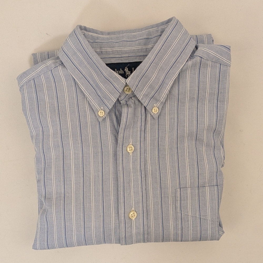 Ralph Lauren Classic Fit Button Down Collar Shirt